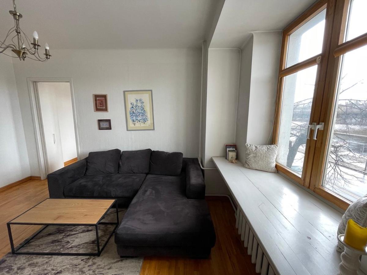 A Cozy Apartment With A Wonderful View Of The River In The Old Town Of ヴィリニュス エクステリア 写真